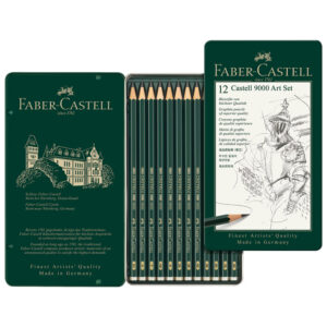 Set 12 Grafitnih olovaka Faber Castell 9000