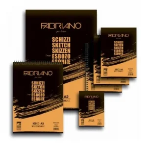 Blok Fabriano Schizzi White A3 spiralni 90g