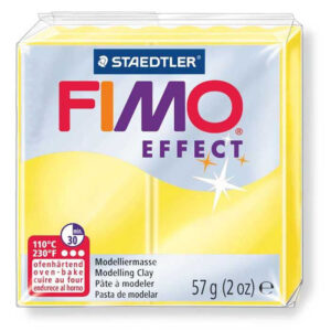 FIMO effect žuta transparentna 8020-104