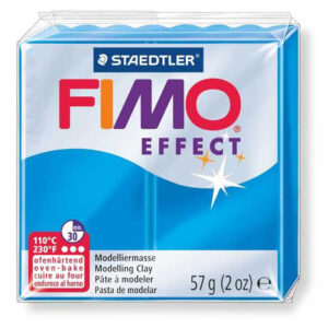 FIMO effect plava transparentna 8020-374