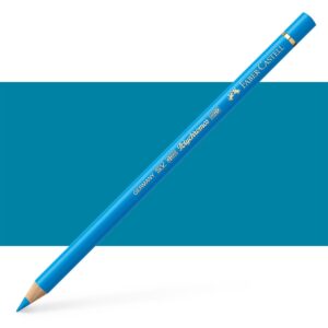 Boje drvene polychromos Faber Castell 153 Cobalt turquoise