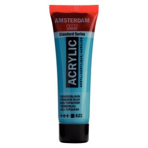 Amsterdam akrilna boja 20ml 522 Turquoise Blue