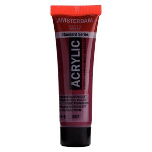 Amsterdam akrilna boja 20ml 567 Permanent Red Violet