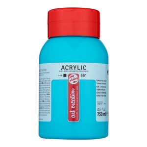 Art Creation akrilna boja 750ml 661 turquoise