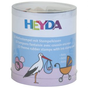 Žig s motivom Baby+jastučić pk15 Heyda