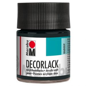 Decorlack 50ml 073 crna
