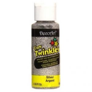 Boja Craft Twinkles srebrna 59ml
