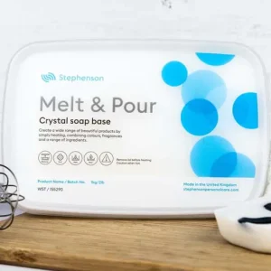 Stephenson Crystal WST baza za sapun 1kg bijeli