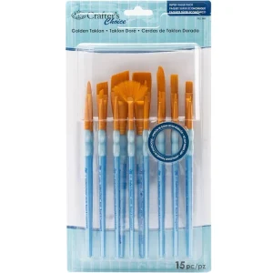 Royal & Langnickel set 15 kista gold taklon RCC601