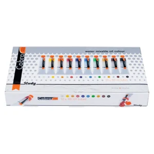 Cobra Study uljane boje razrjedive sa vodom set 10x40ml